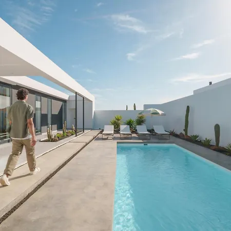 Verdealto - Design With Heated Pool In Fuerteventura Villa *